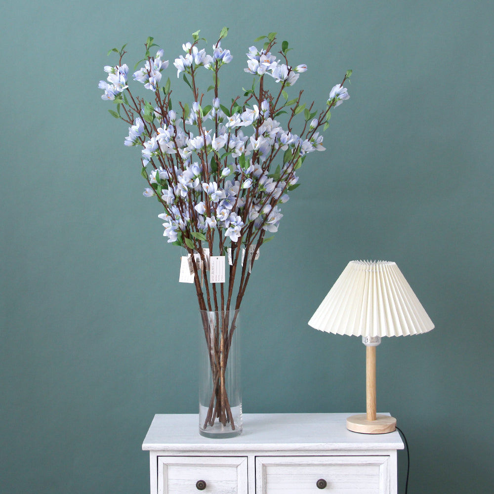 Wholesale Artificial flowers Jasminum Nudiflorum Spring Long Branch Multicolour High Simulation Artificial Branch For Decoration