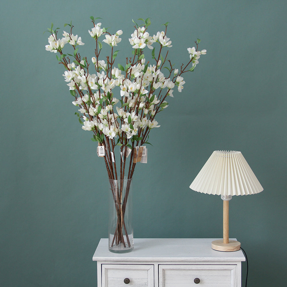 Wholesale Artificial flowers Jasminum Nudiflorum Spring Long Branch Multicolour High Simulation Artificial Branch For Decoration