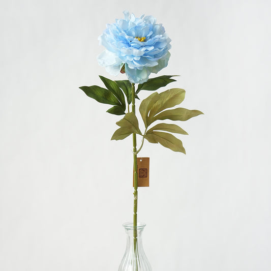 High Quality Handmade Floral Spray Colorful Artificial Flower Peony for Wedding Home Hotel Holiday Decor