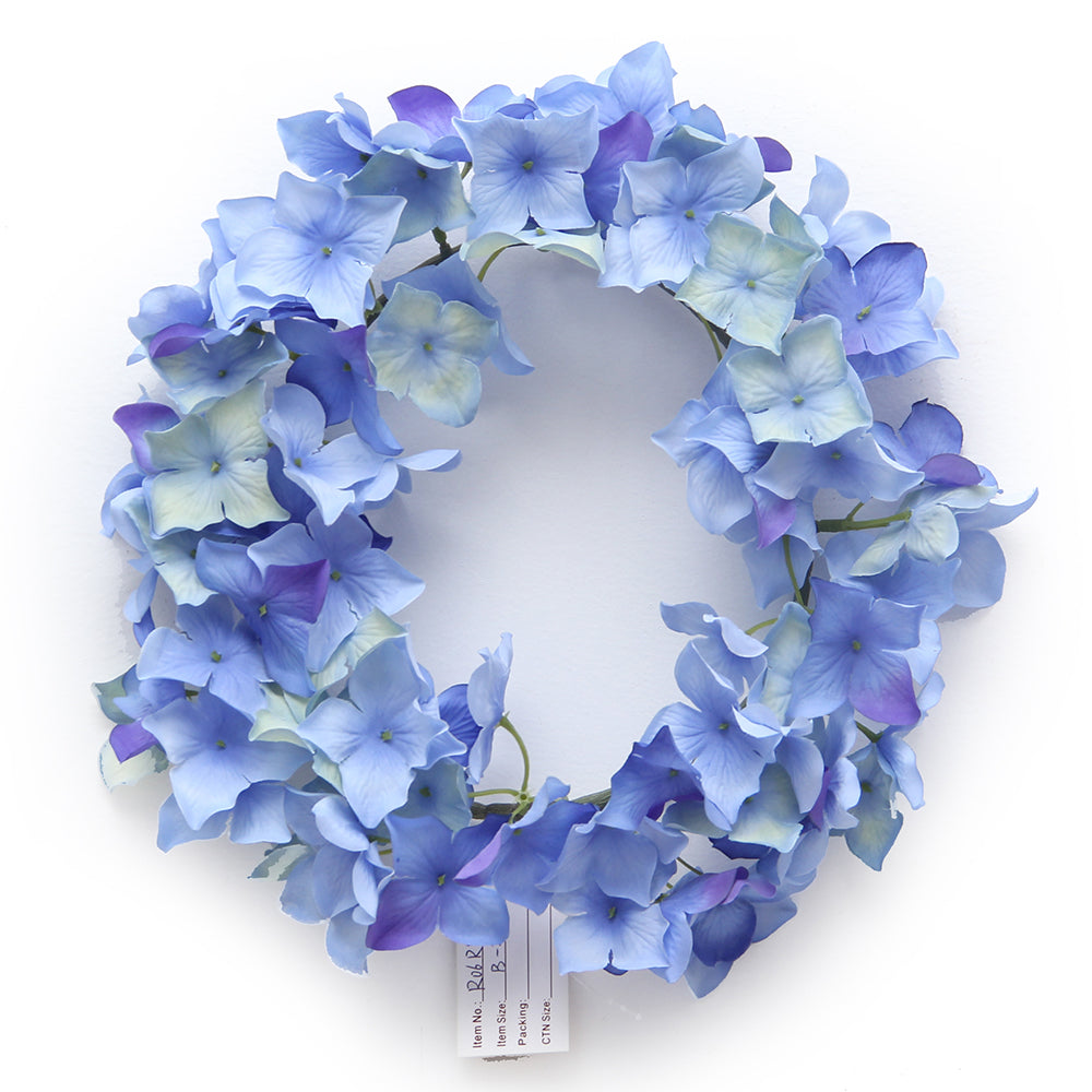 Luxury Hand Made 10inch Artificial Wreath High Quality Decorative Flowers Wreaths for Home Decor Restaurant Hotel Wedding Event