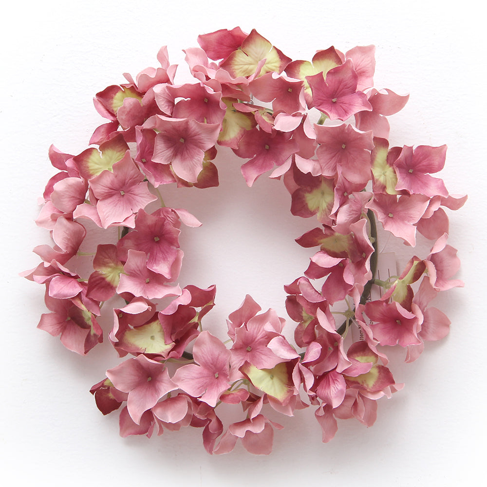 Luxury Hand Made 10inch Artificial Wreath High Quality Decorative Flowers Wreaths for Home Decor Restaurant Hotel Wedding Event