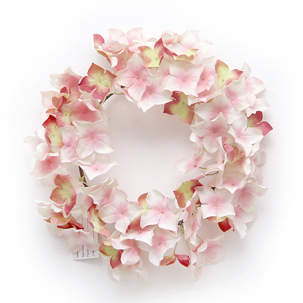 Luxury Hand Made 10inch Artificial Wreath High Quality Decorative Flowers Wreaths for Home Decor Restaurant Hotel Wedding Event