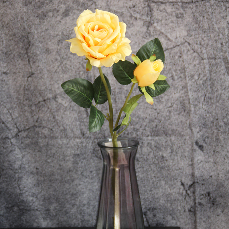 Wholesale Popular Rose High Simulation Bionic Technology Artificial Rose Flowers Decoration Flowers Wedding Celebration