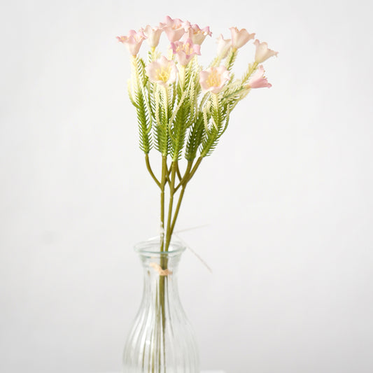 Transworld Artificial Coral Flowers Multi-colored Decorative Flowers Coral Bunch For Home Wedding Decoration	 Transworld Artificial Campanula Flowers Multi-colored Decorative Flowers For Home Wedding Decoration