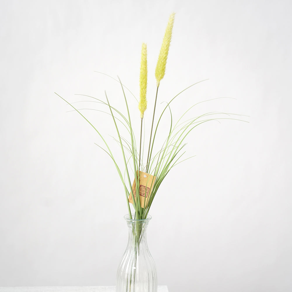 Transworld Artificial Setaria viridis/hare's-tai Flower Sprig Decorative FlowerBranch For Home Decor