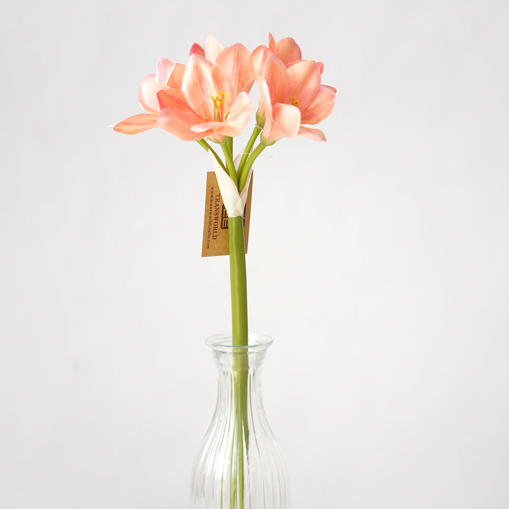 Wholesale Bush Lily Artificial Flowers Decorative Flowers Floral Spray for Home Garden Decoration