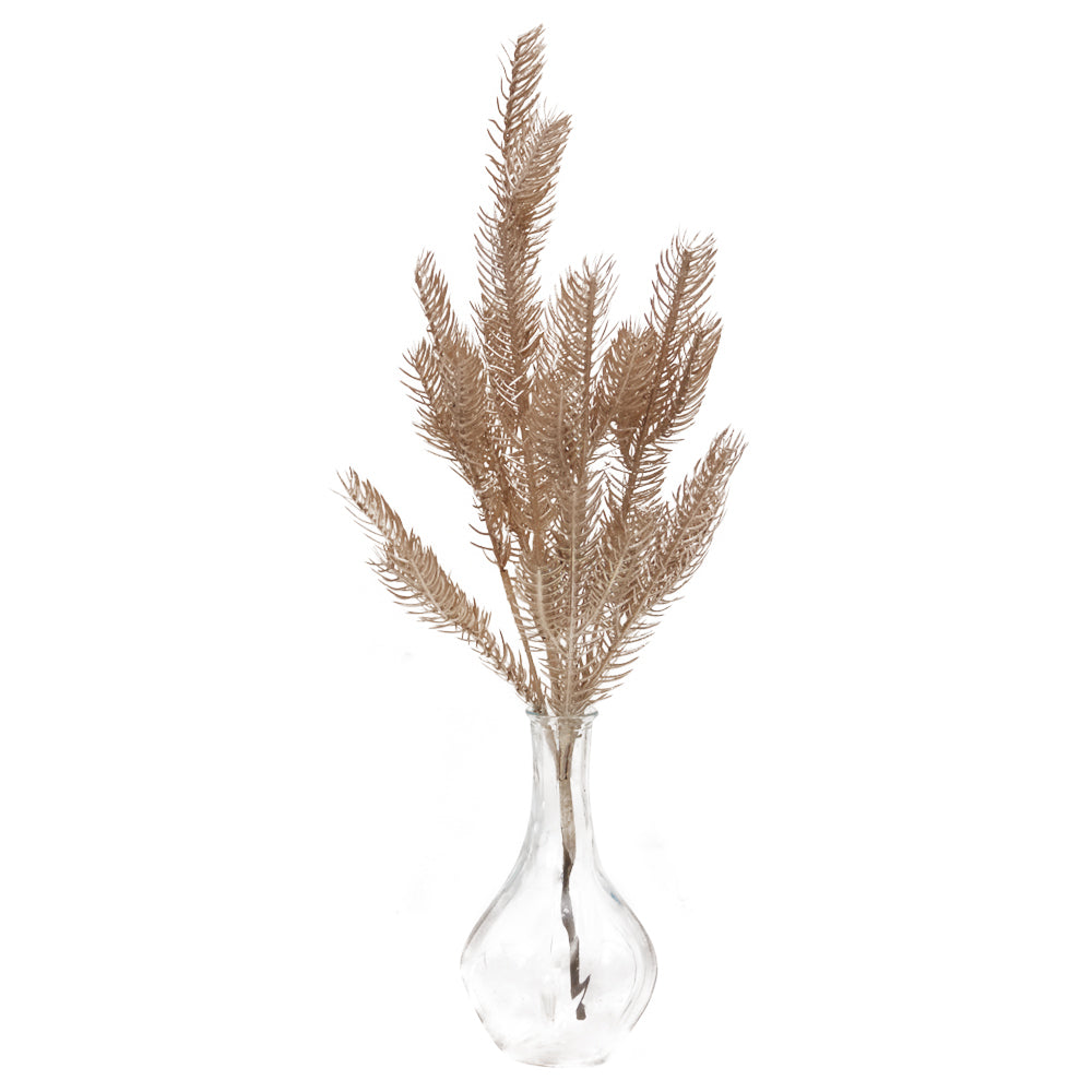 Whosale 19.69INCH Artificial Plastic Branches Glitter Leaves Popular Decorative Dry Branches for Home Interior Decoration
