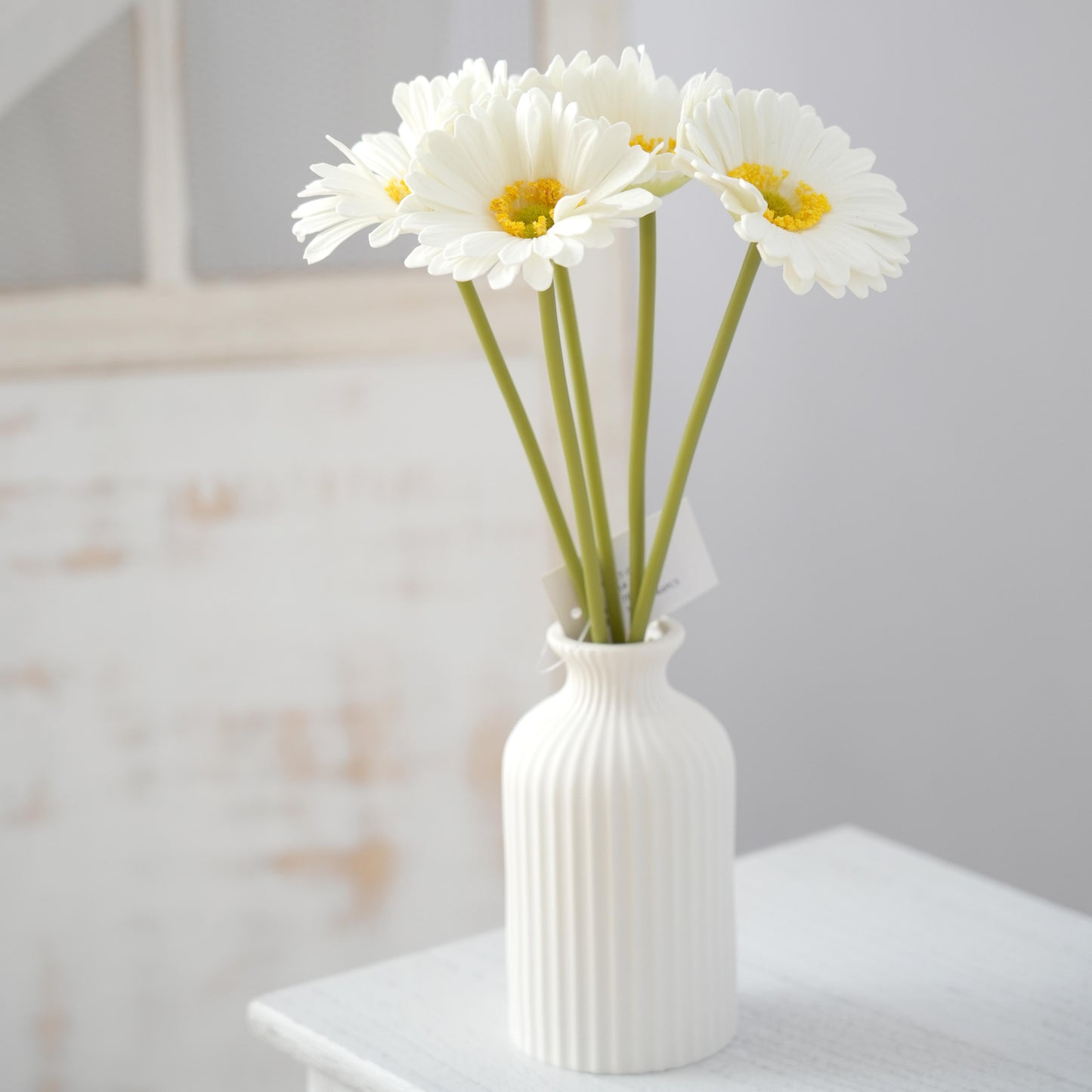Wholesale PU 5Heads Artificial Chrysanthemum Flower Multicolour Gerbera Decorative Flowers for Home Garden Coffe Shop Decoration
