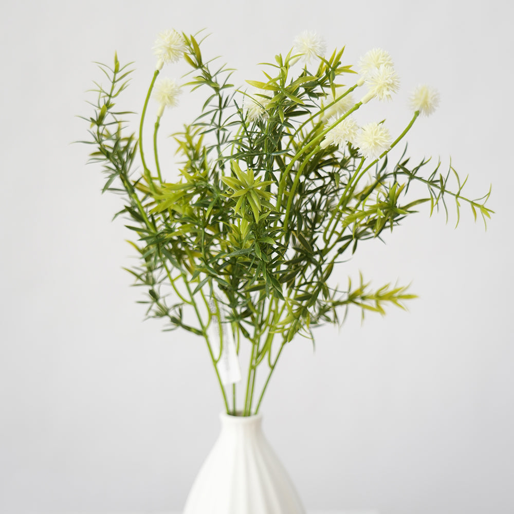 Wholesale Artificial Plant Silk Flower Acanthosphere Artificial Flower For Garden Home Event Decoration