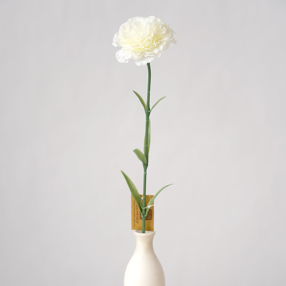 Beautiful Color Carnation Artificial Flower Long Branches Single Head Decorative Flowers Plants for Wedding Home Outdoor Decor