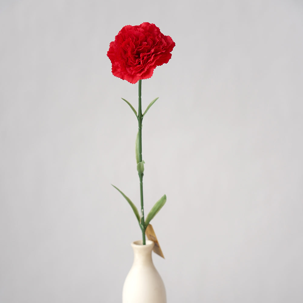 Beautiful Color Carnation Artificial Flower Long Branches Single Head Decorative Flowers Plants for Wedding Home Outdoor Decor