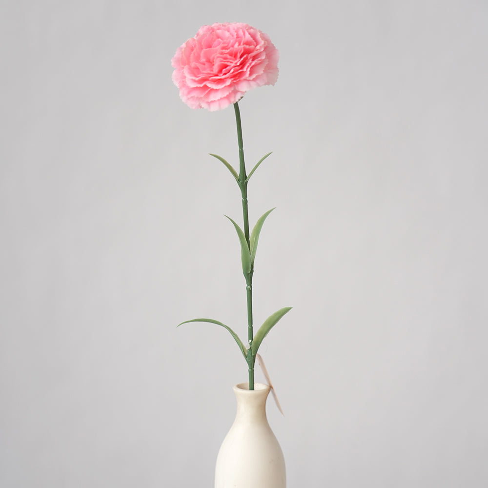 Beautiful Color Carnation Artificial Flower Long Branches Single Head Decorative Flowers Plants for Wedding Home Outdoor Decor