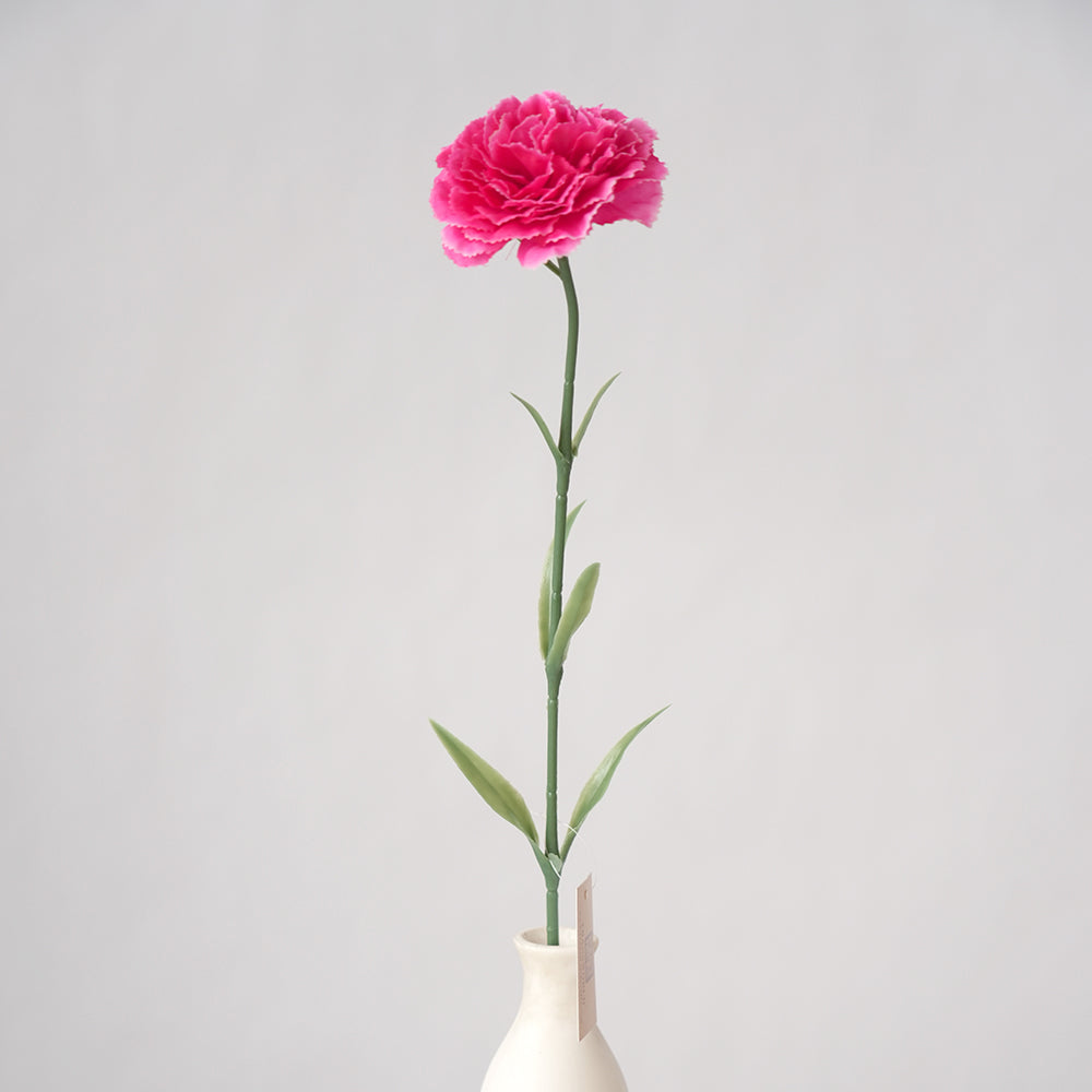 Beautiful Color Carnation Artificial Flower Long Branches Single Head Decorative Flowers Plants for Wedding Home Outdoor Decor