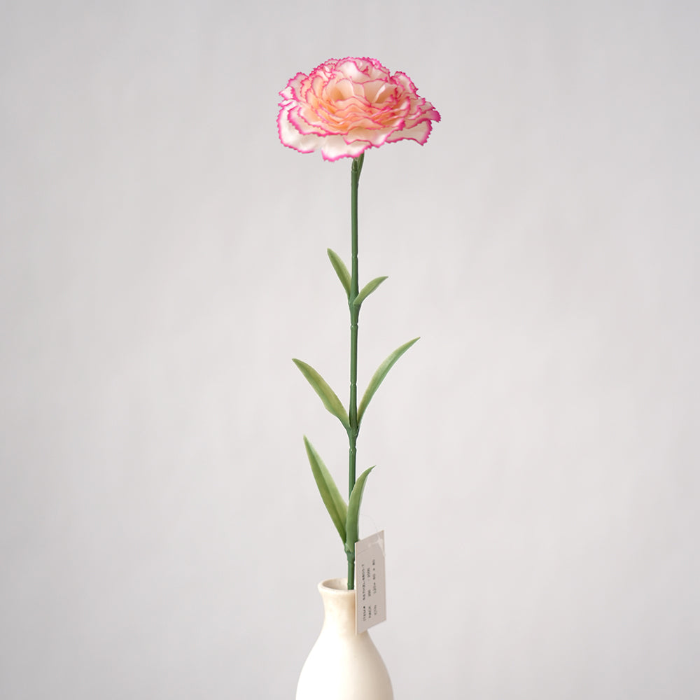 Beautiful Color Carnation Artificial Flower Long Branches Single Head Decorative Flowers Plants for Wedding Home Outdoor Decor