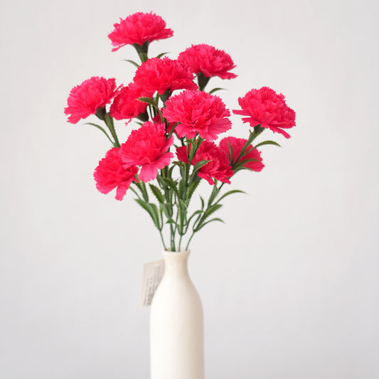 Chinese Characteristic Carnation Flowers Artificial Beautiful Color Decorative Flowers Plants for Wedding Home Outdoor Decor