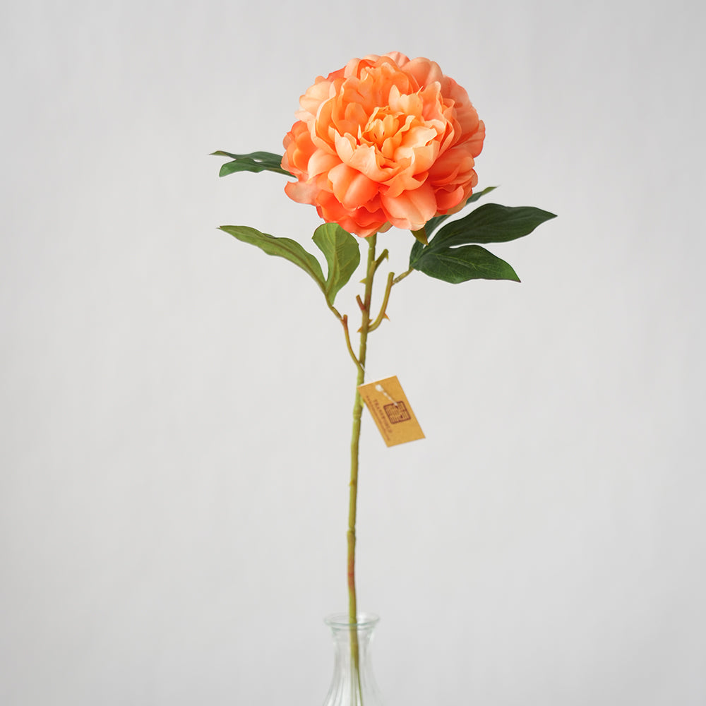 Wholesale Single Branches Artificial Peony Silk Flowers Peony Decorative Flowers for Wedding Home Decoration