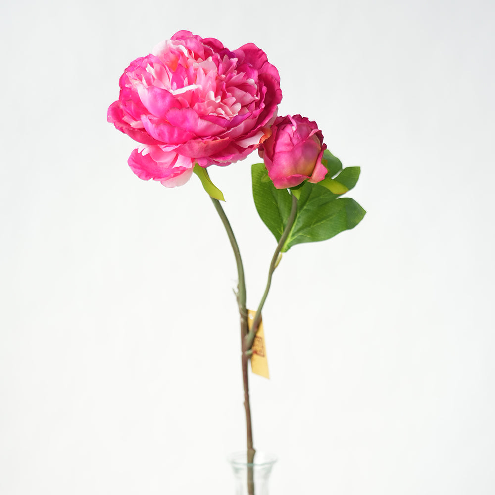 Transworld Artificial Peony Flowers Handmade Polyester Peony Flower Decorative Flower For Wedding Decor