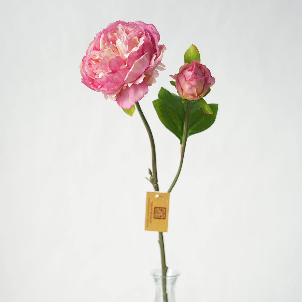 Transworld Artificial Peony Flowers Handmade Polyester Peony Flower Decorative Flower For Wedding Decor