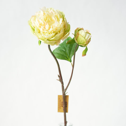 Transworld Artificial Peony Flowers Handmade Polyester Peony Flower Decorative Flower For Wedding Decor