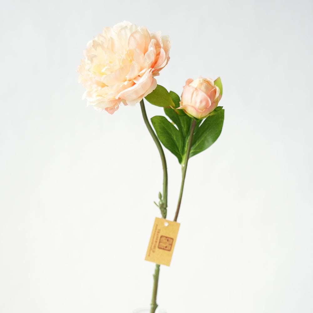 Transworld Artificial Peony Flowers Handmade Polyester Peony Flower Decorative Flower For Wedding Decor