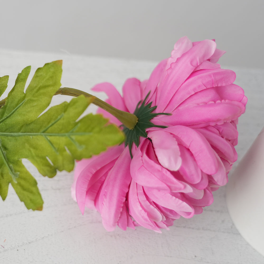 Transworld Single Head Chrysanthemum Artificial Decorative Flowers For Home Decorations