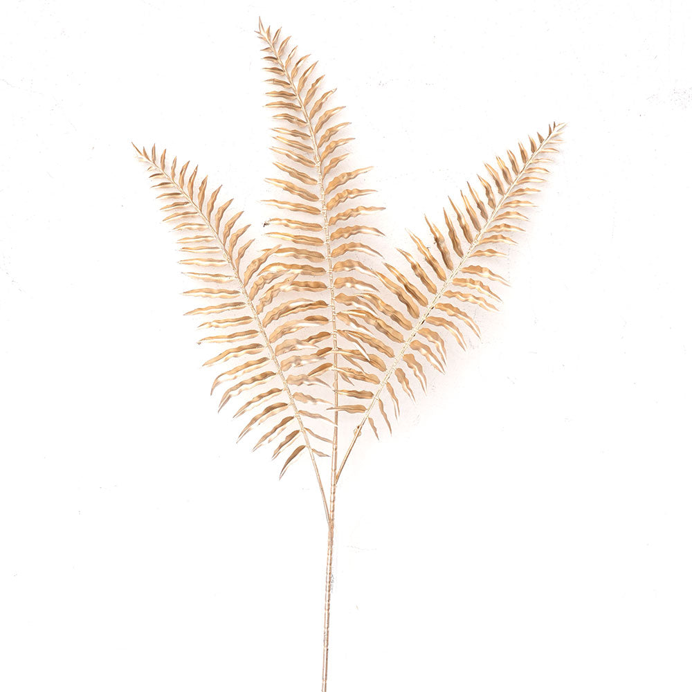 Wholesale Christmas Picks Maple Leaf Tree Sprays Glittered Leaf Golden Branches Leaf For Xmas Party & Holiday Supplies