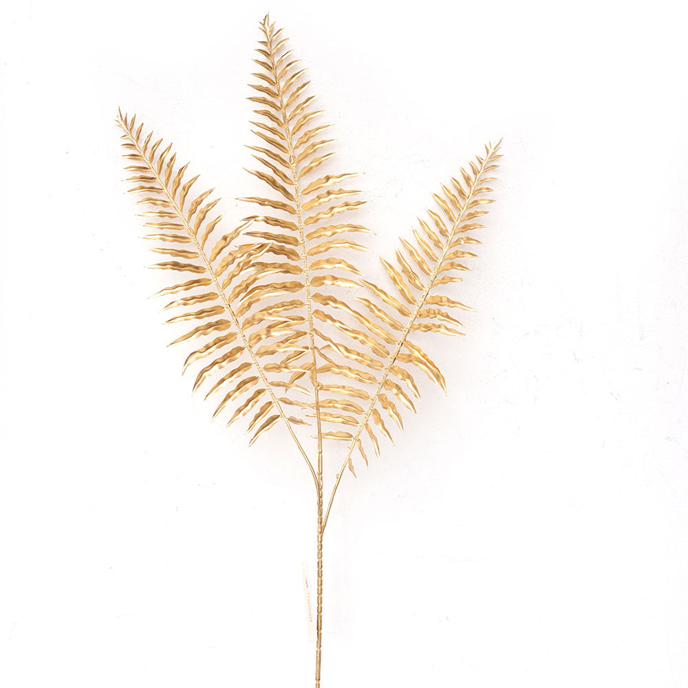 Wholesale Christmas Picks Maple Leaf Tree Sprays Glittered Leaf Golden Branches Leaf For Xmas Party & Holiday Supplies