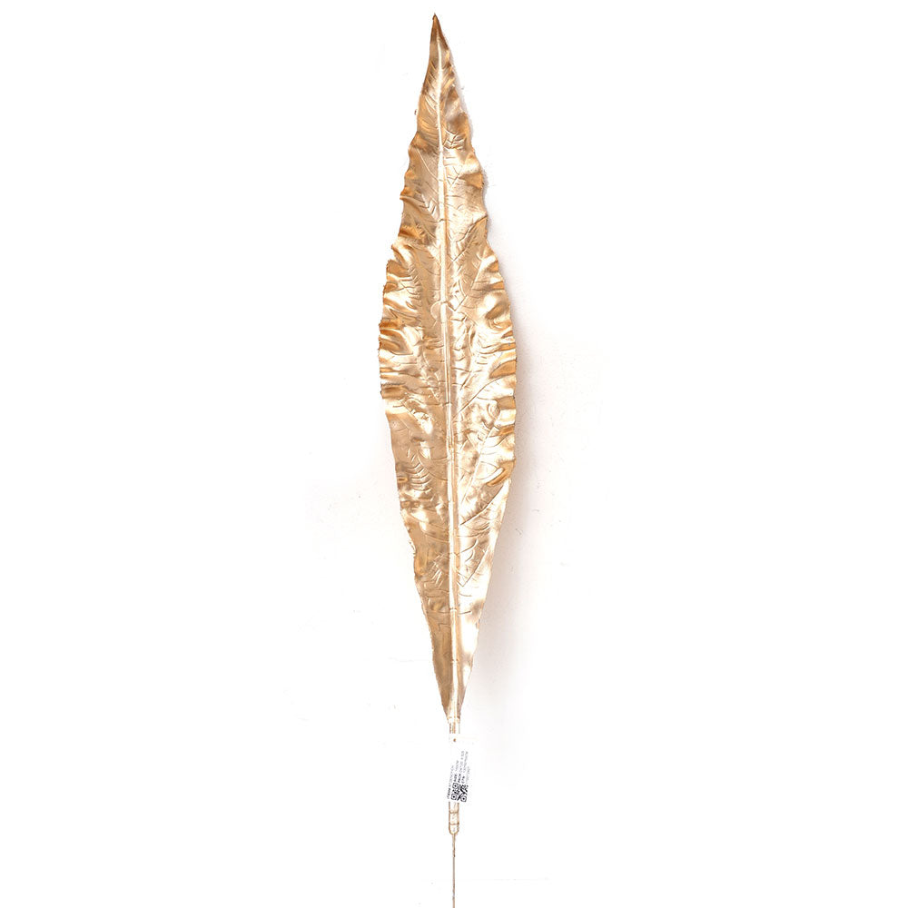 Wholesale Christmas Picks Maple Leaf Tree Sprays Pick/Spray Glittered Leaf Gold Christmas Pick For Party & Holiday Supplies