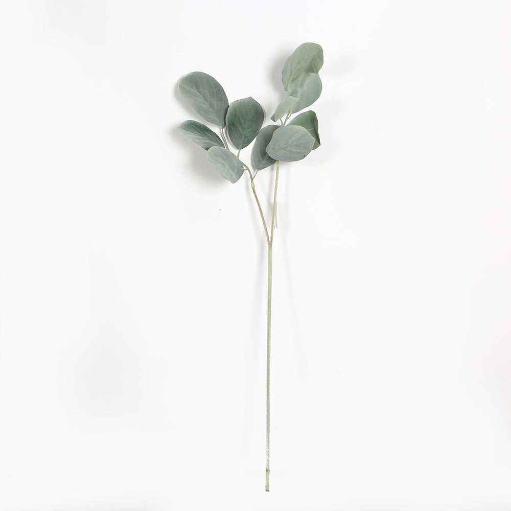 Artificial Plants Green Artificial Flocked Leaves Lambs Ear For Artificial Lambs Ear Decorative Flowers Wreaths