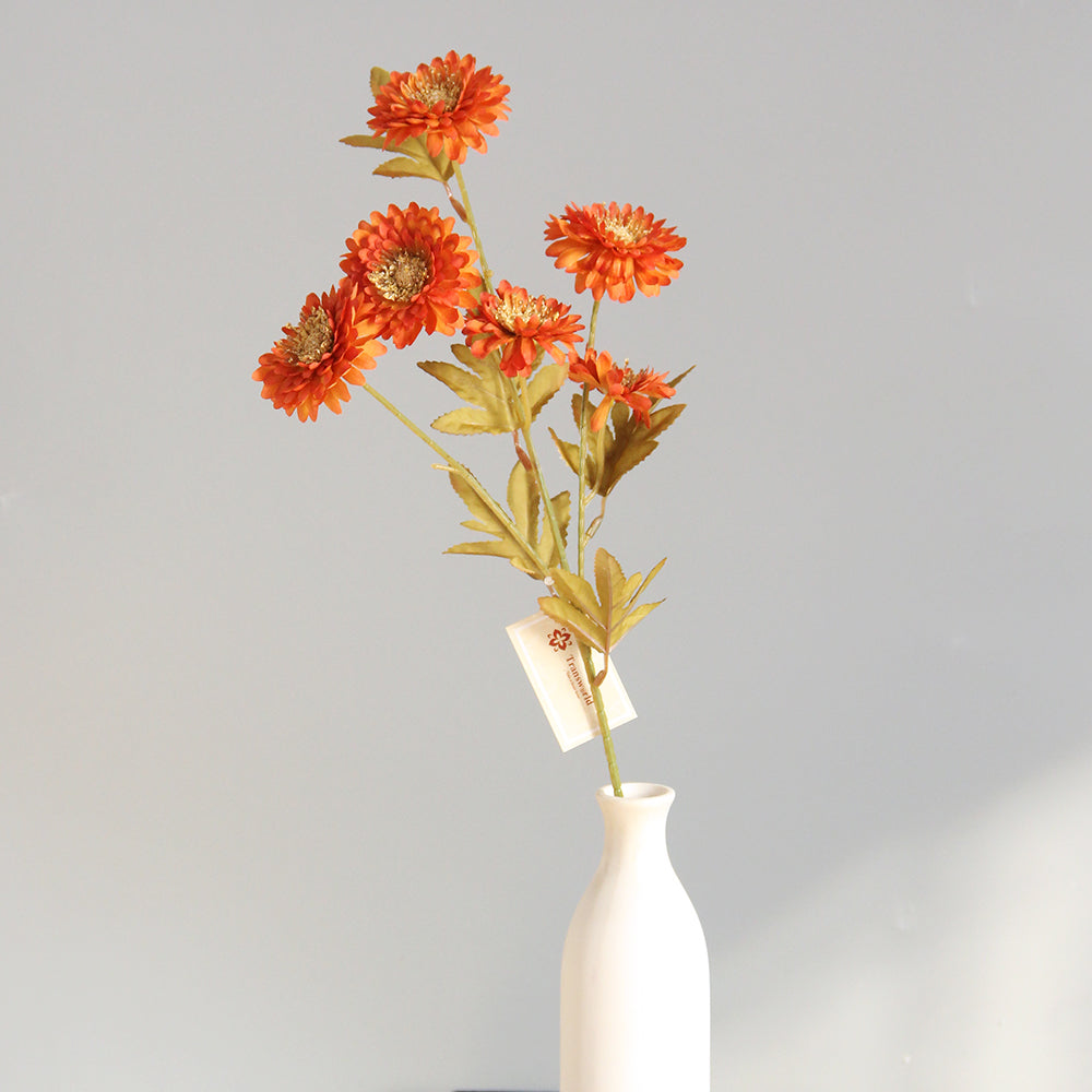 57cm Artificial Chrysanthemum Multicolour Artificial Flowers Decoration Chrysanthemums Spray High Simulation Flower Home Decor