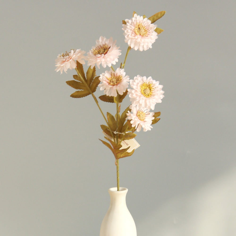 57cm Artificial Chrysanthemum Multicolour Artificial Flowers Decoration Chrysanthemums Spray High Simulation Flower Home Decor