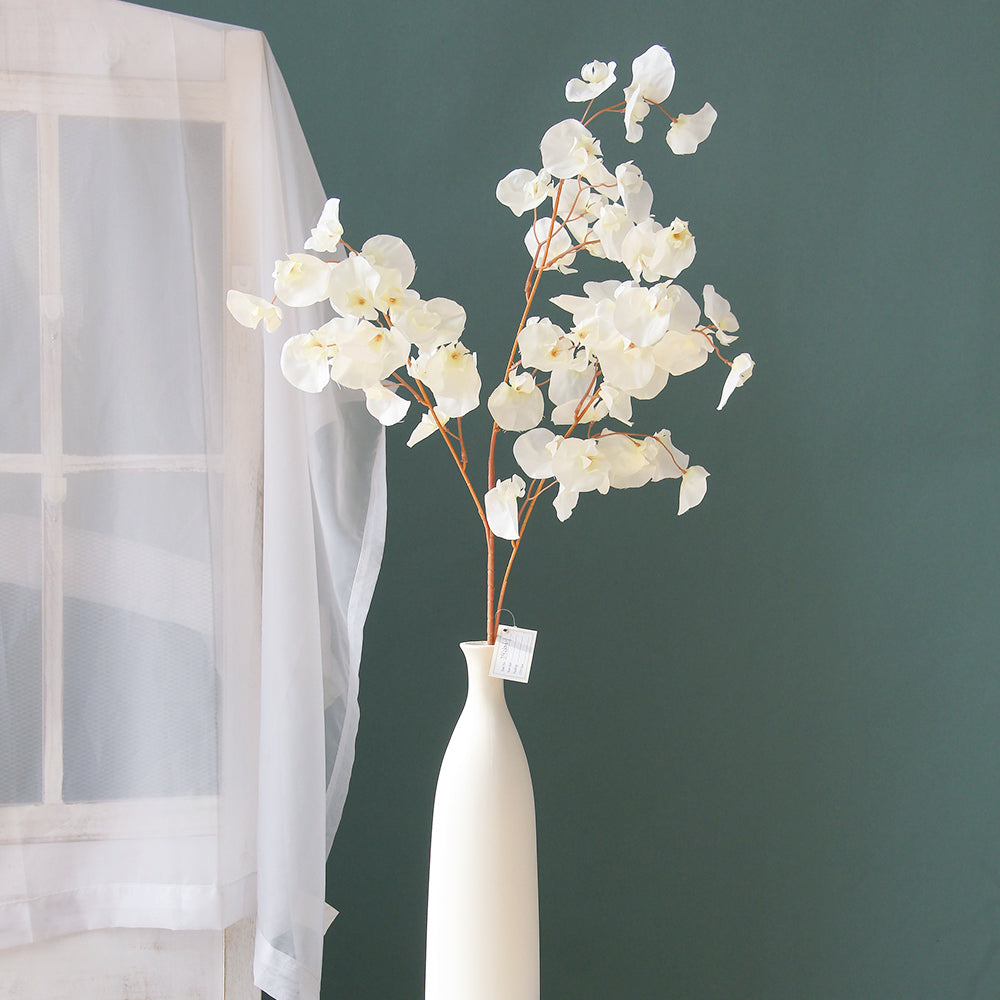 1m Tall Artificial Flowers Decor Cymbidium Orchids Flower Floral Spray Artificial Flowers Wholesale For Home Wedding Decoration