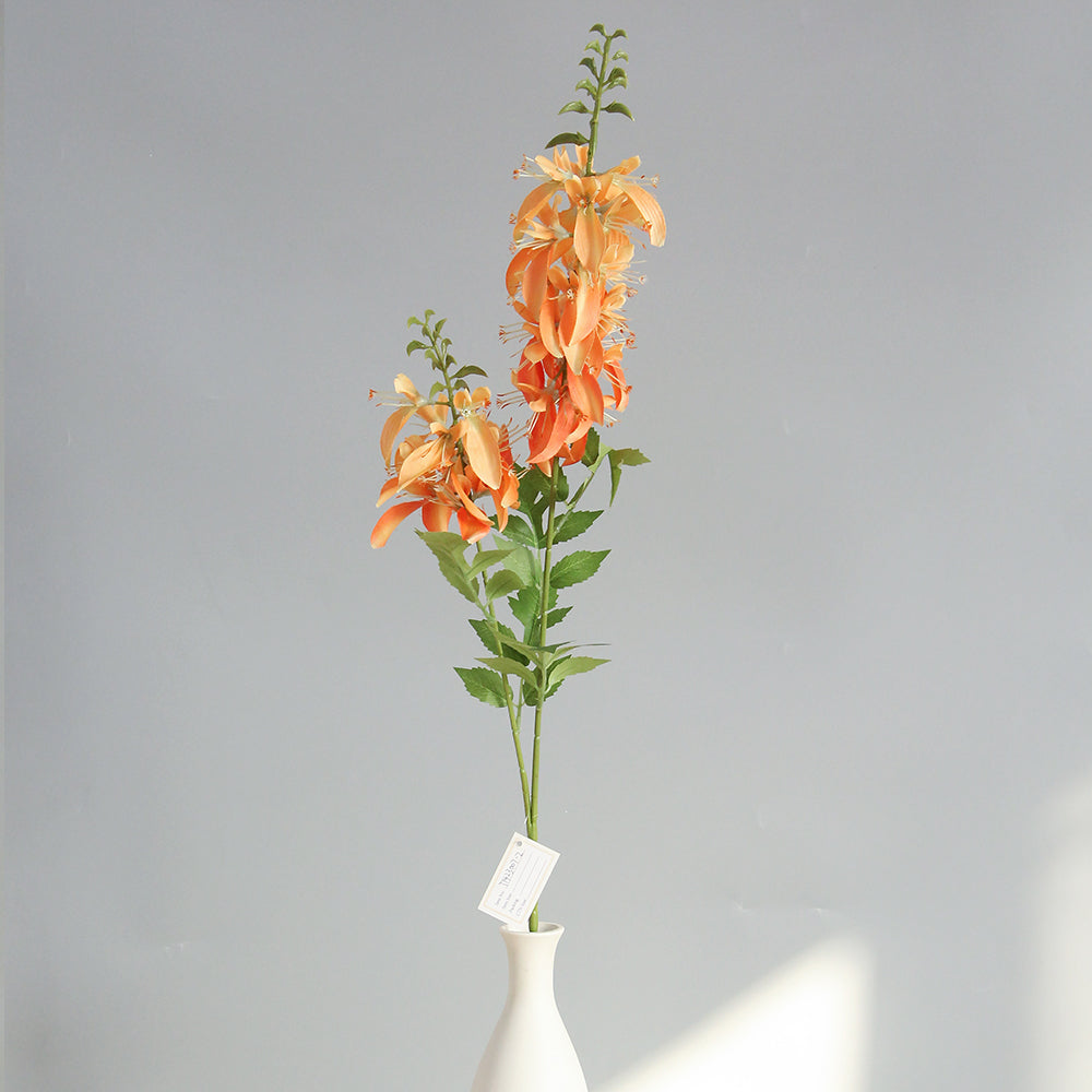 39.37INCH Artificial Plants and Flowers Long Branch Erythrina Flower Multicolour Artificial Flowers Decor Hpme Party Store Decor
