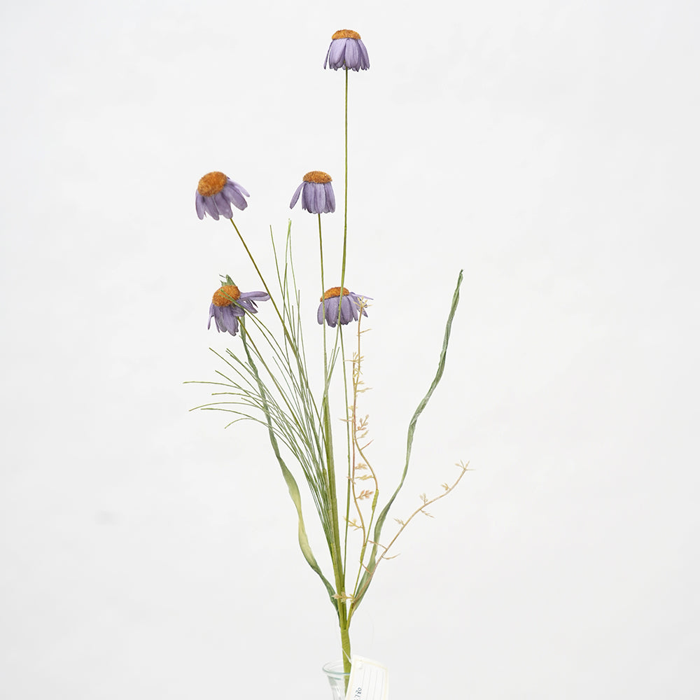 Transworld Artificial Grass Flowers Multicolour Decorative Flowers Floral Spray Arrangement for Wedding Home Garden Decoration
