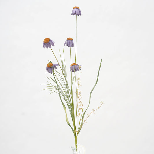 Transworld Artificial Grass Flowers Multicolour Decorative Flowers Floral Spray Arrangement for Wedding Home Garden Decoration