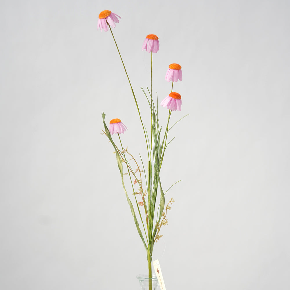 Transworld Artificial Grass Flowers Multicolour Decorative Flowers Floral Spray Arrangement for Wedding Home Garden Decoration