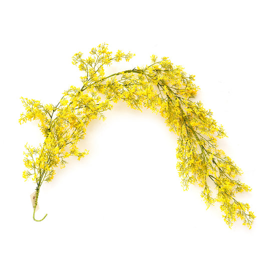 Transworld Original Handmade Artificial Rape Flowers Garland Decorative Flowers&Plants for Garden Home Decoration