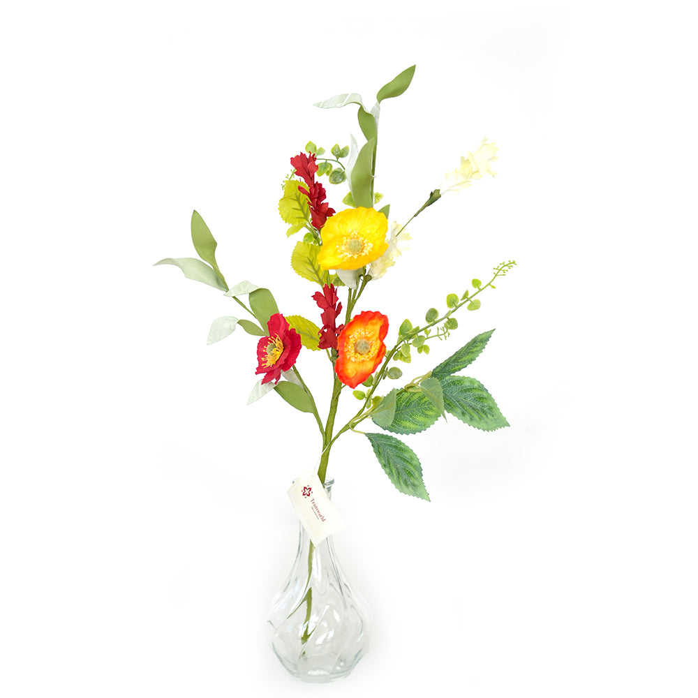 Transworld Set Series Of Garland&Wreath&Artificial Flowers Decorative Flower Plants for Home Hotel Garden Decorations