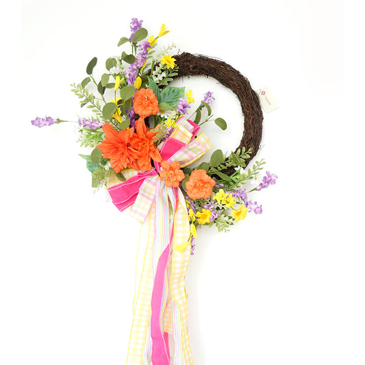 Transworld Set Series Of Garland&Wreath&Artificial Flowers Decorative Flower Plants for Home Hotel Garden Decorations
