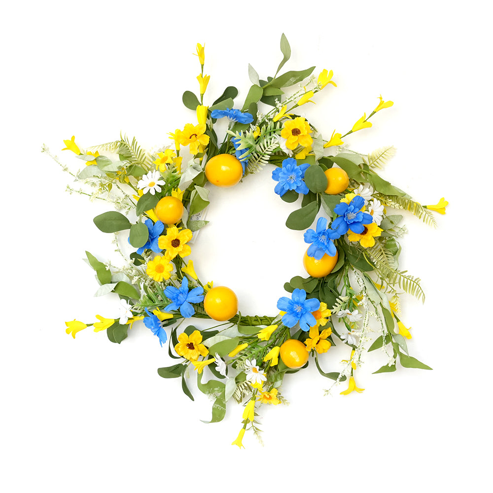 Transworld A Set Series Artificial Wreath&Garland&Spray Decorative Flowers, Wreaths and Plants for Home Hotel Garden Wedding Decorations