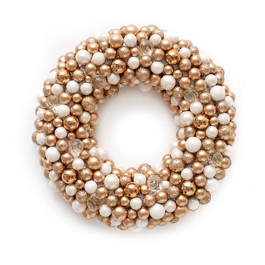Light Luxury 32cm Christmas Balls Decorative Wreaths Plastic Ball Artificial Christmas Wreath For Home Store Christmas Decor
