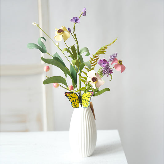 High Quality Artificial Flower Spray Decorative Flowers for Wedding Home Garden Hotel Decoration