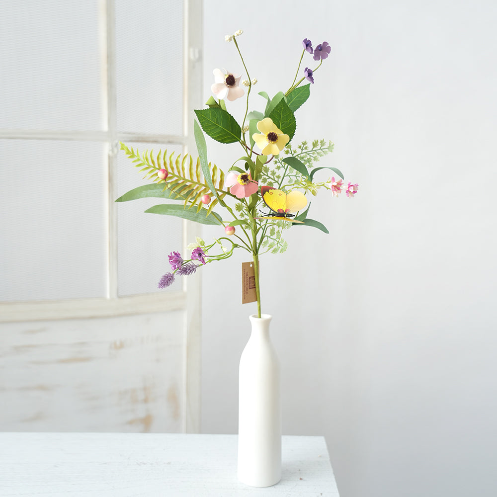 High Quality Artificial Flower Spray Decorative Flowers for Wedding Home Garden Hotel Decoration