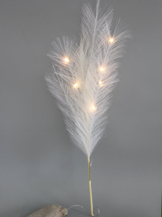 High Quality Artificial Pampas Grass With LED Light Pampas Set of 3(3w/lit ) Handmade Pampas Decor for Party Wedding Home Decoration
