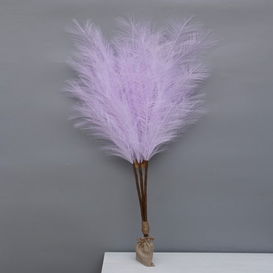 High Quality Artificial Pampas Grass With LED Light Pampas Set of 3(3w/lit ) Handmade Pampas Decor for Party Wedding Home Decoration