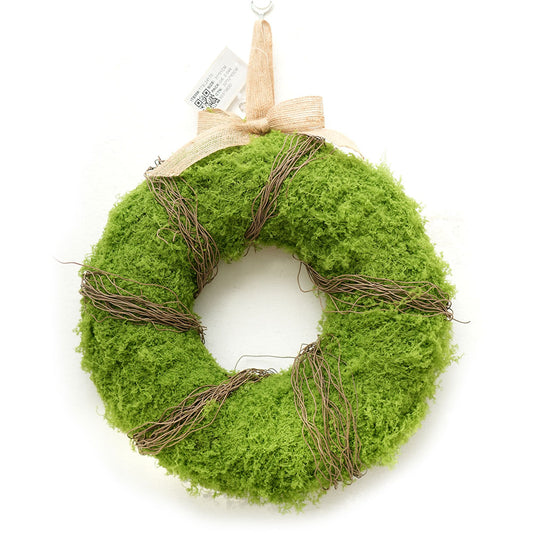 Green Plant Series Artificial Straw Plants Wreath/Potted Decoration for Easter Home Decor