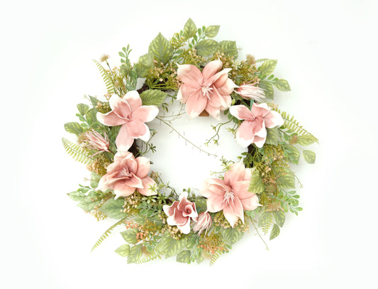 Transworld A Set Series Artificial Wreath&Garland&Spray Decorative Flowers, Wreaths and Plants for Home Hotel Garden Wedding Decorations