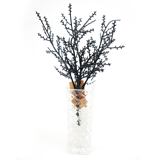 Artificial Wreath Dead Branches Wreath Halloween Interior Atmosphere Decorate Black Garland Branch