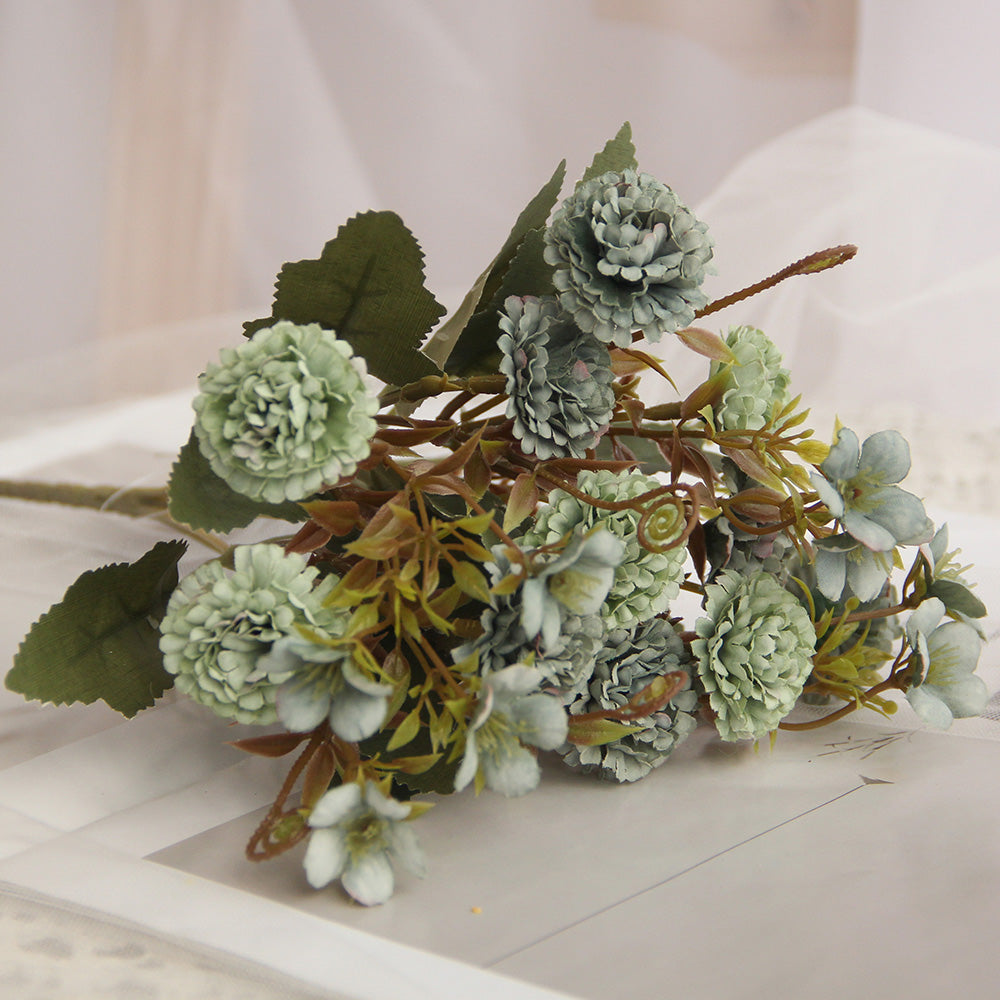 Factory Direct Sell Wedding Decoration Table Center Piece flower Bridal Bouquets Artificial Flowers