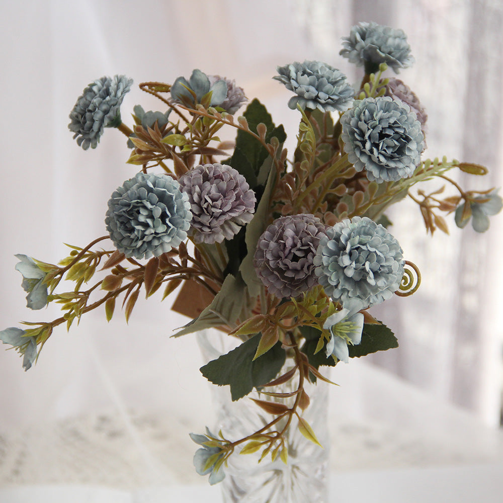 Factory Direct Sell Wedding Decoration Table Center Piece flower Bridal Bouquets Artificial Flowers